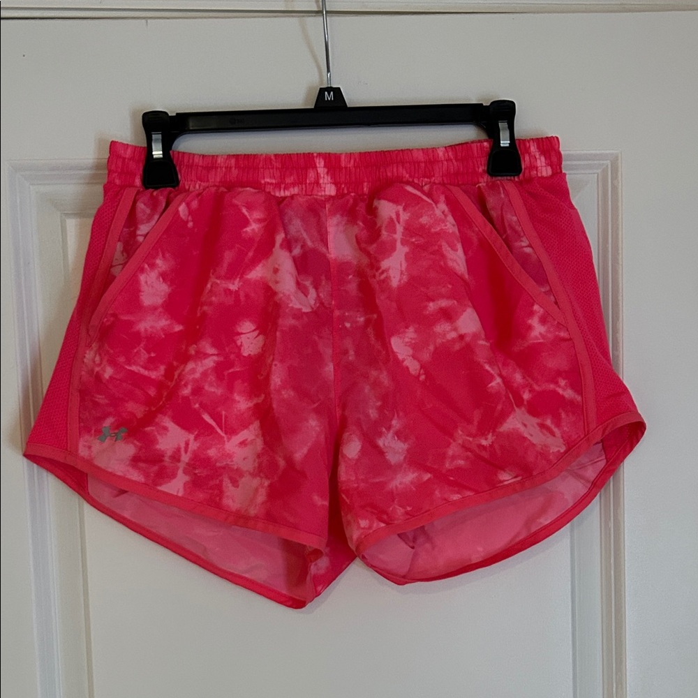 Under Armour Women's Vibrant Pink Athletic Shorts